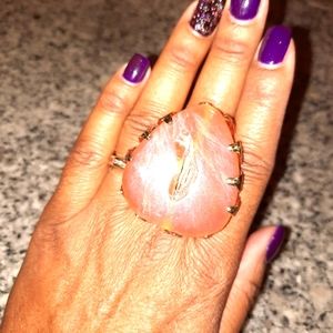 Jewelry, one sz, big rock ring